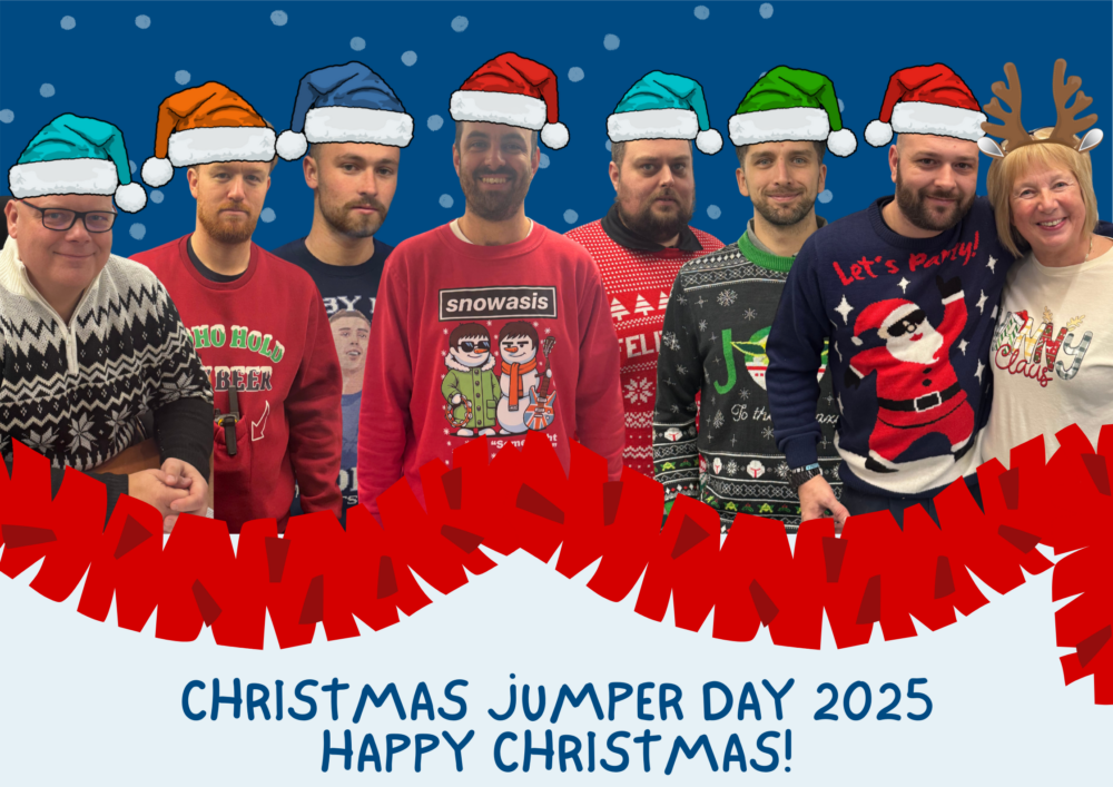 Merry Christmas team photo